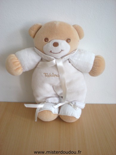 Takinou Ours Gris-beige blanc marron - Très bon état