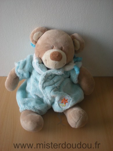 Tex Ours Beige tenue bleue - Très bon état