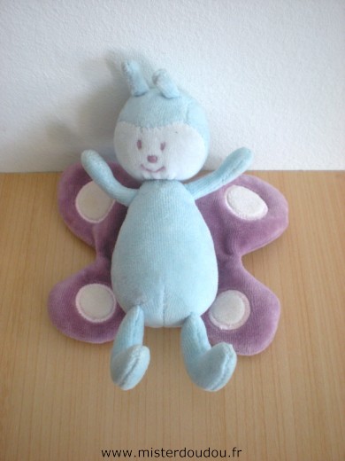 Marque Inconnue Papillon Bleu violet - Très bon état