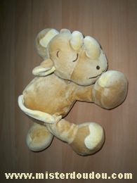 Noukie s Rhinocéros Beige - Très bon état