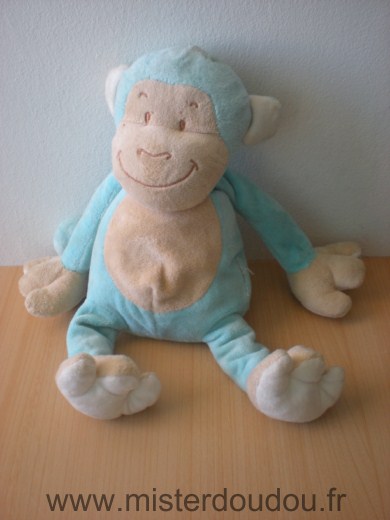 Marque Inconnue Singe Bleu beige - Très bon état