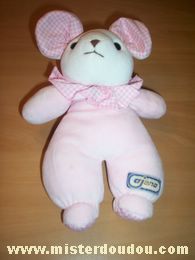 Ajena Souris Rose blanc - Très bon état