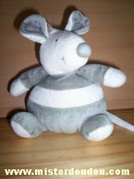 Baby sun Souris Blanc et gris-vert - Très bon état