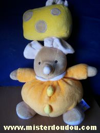 Baby sun Souris Jaune orange - Très bon état