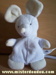 Baby sun Souris Mauve pastel jaune pastel - Très bon état