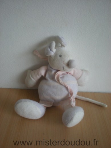 Baby sun Souris Rose mauve - Etat moyen