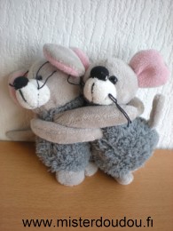 Cmp Souris 2 souris grises - Très bon état