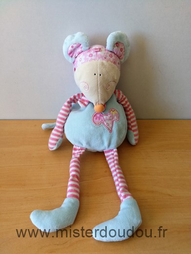 Cp international Souris Bleu rose - Bon état