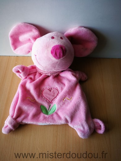 Cp international Souris Rose coeur - Très bon état