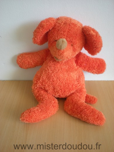 Nounours Souris Orange - Très bon état