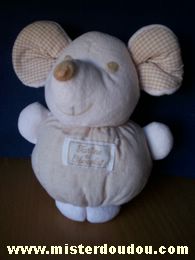 Tartine et chocolat Souris Beige blanc - Très bon état