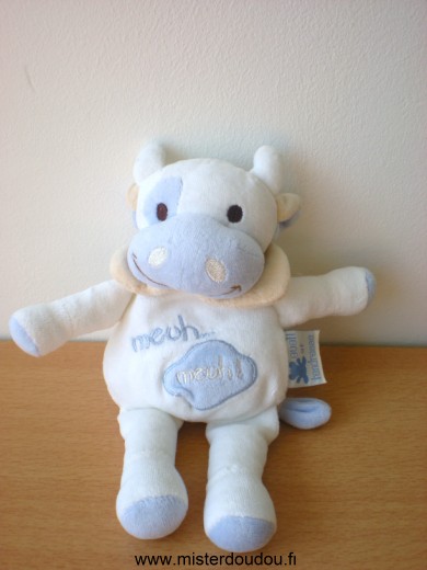 Cmp Vache Blanc bleu meuh meuh - Très bon état