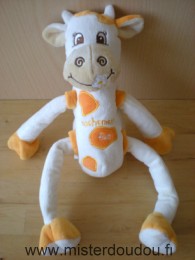 Cmp Vache Blanc taches oranges - Très bon état