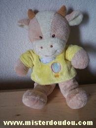 Gipsy Vache Beige tshirt jaune - Très bon état