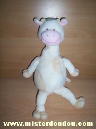 Marque Inconnue Vache Ecru beige rose - Très bon état