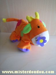 Marque Inconnue Vache Orange vert jaune violet - Très bon état