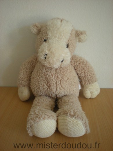 Tiamo Vache Beige blanc - Très bon état