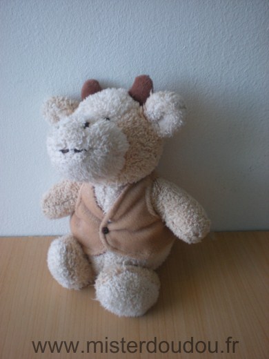 Marque Inconnue Vache Beige gilet beige - Très bon état