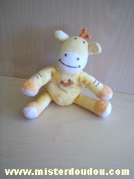 Amtoys Zébre Jaune orange - Très bon état