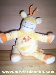 Amtoys Zébre Jaune orange - Très bon état